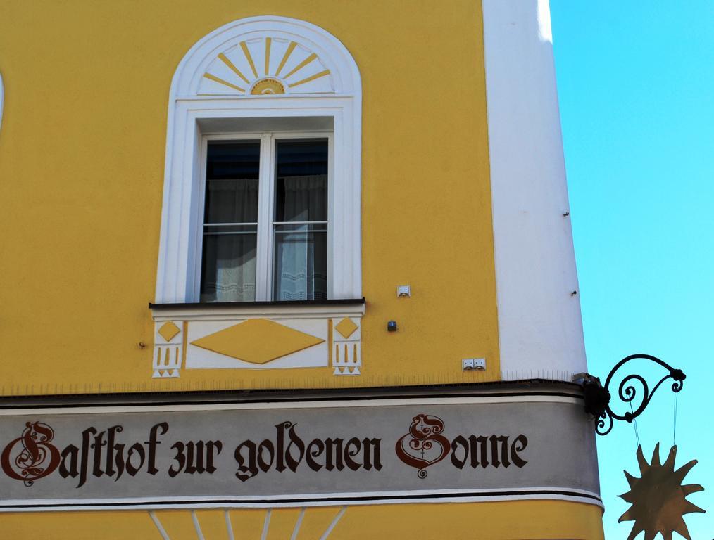 Gasthof Zur Goldenen Sonne Пассау Экстерьер фото